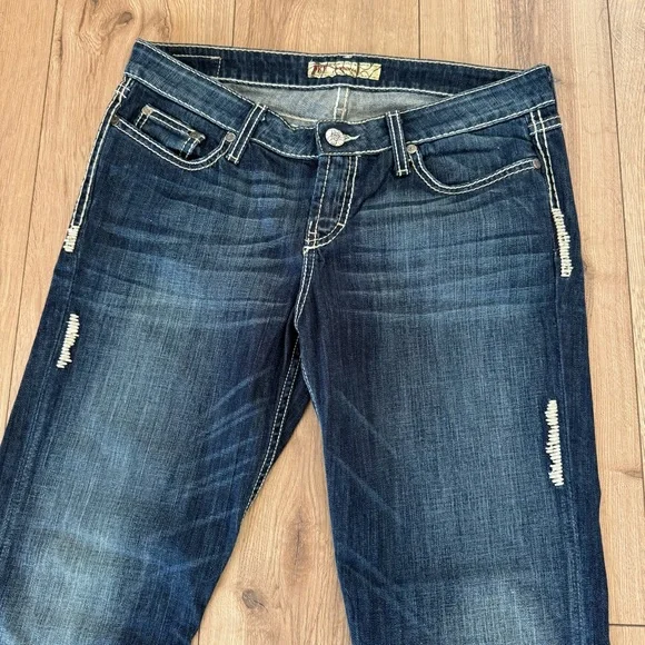 BKE Denim Sabrina Flare Jeans 30x31.5 - Picture 2 of 6